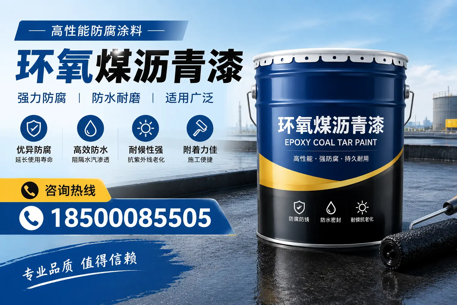 环氧煤沥青漆的主要成分与功能，包头用户深度了解