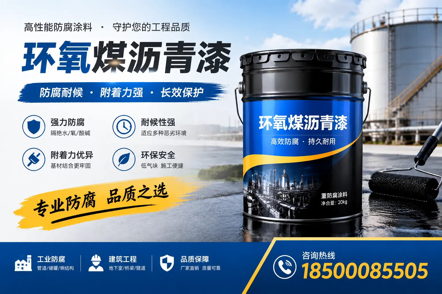如何选择适合的环氧煤沥青漆？包头市场选型指南